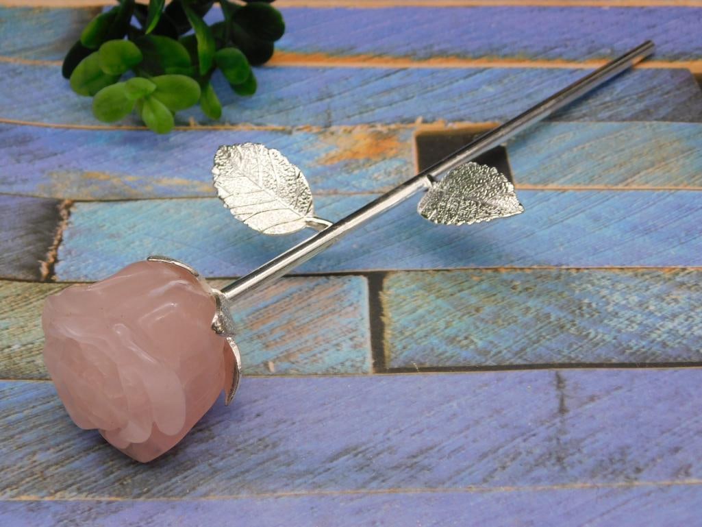 ROSE QUARTZ ROSE ROCK STONE LAPIDARY SPECIMEN (1 of 2)