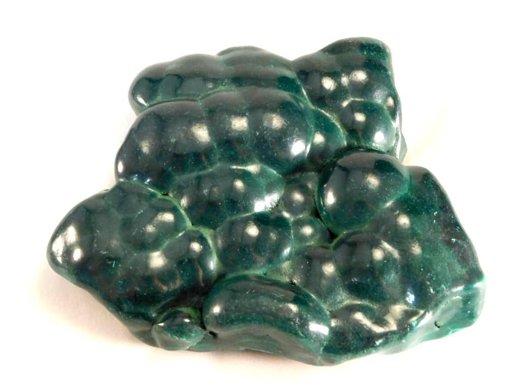 BOTRYOIDAL MALACHITE ROCK STONE LAPIDARY SPECIMEN (1 of 4)
