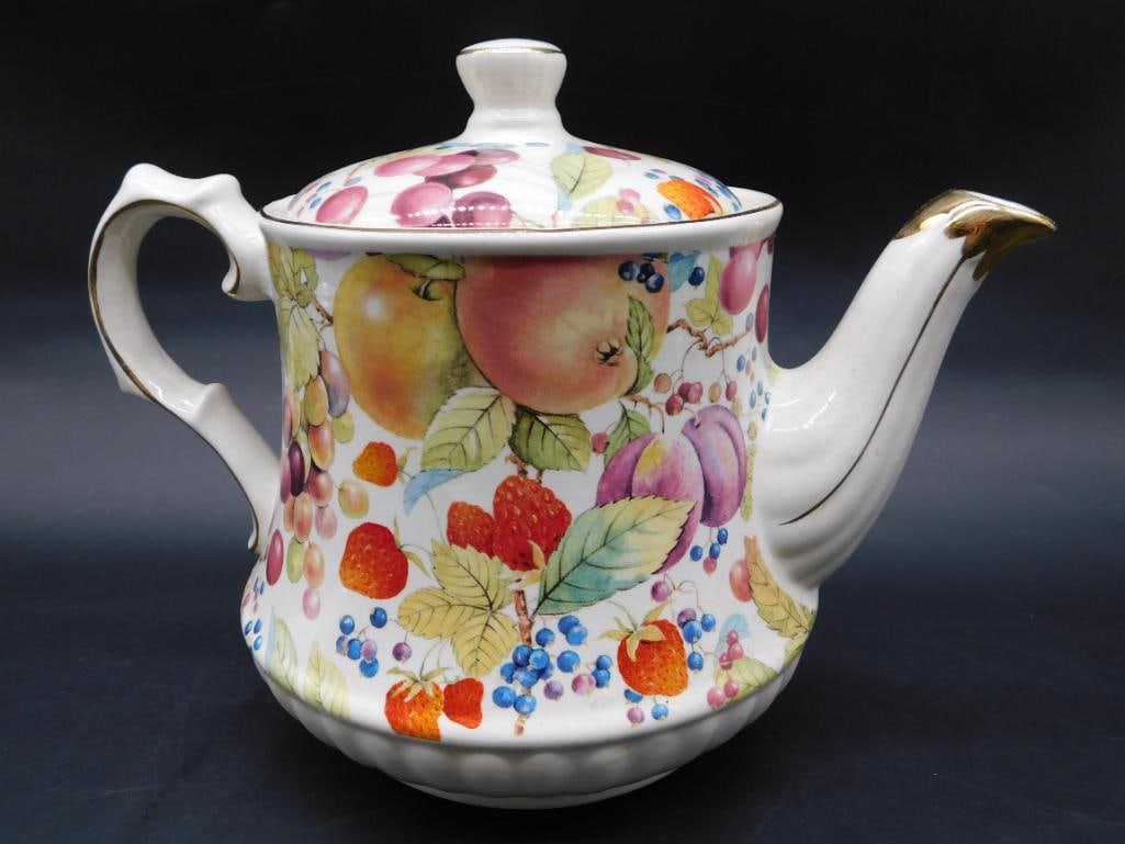 ENGLISH WINDSOR TEA POT VINTAGE ANTIQUE: ENGLISH WINDSOR TEA POT VINTAGE ANTIQUE