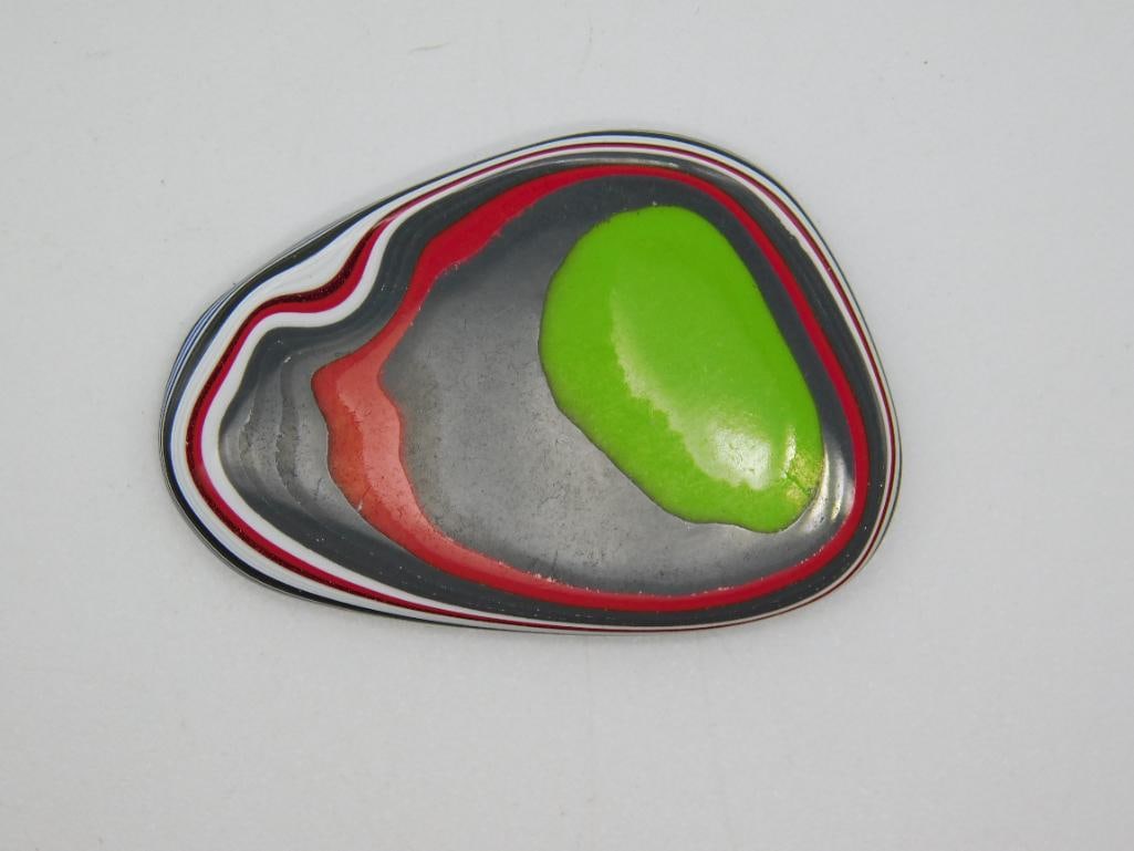 KENWORTH FORDITE MOTOR CITY AGATE ROCK STONE LAPIDARY SPECIMEN (1 of 3)
