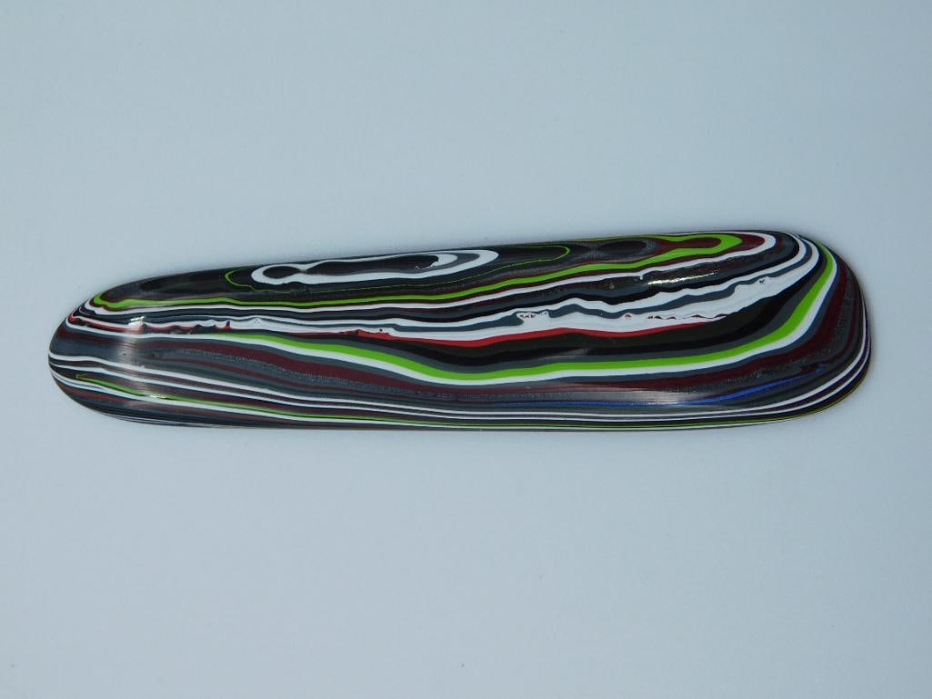 KENWORTH A3 MOTOR CITY CABOCHON ROCK STONE LAPIDARY SPECIMEN (1 of 2)