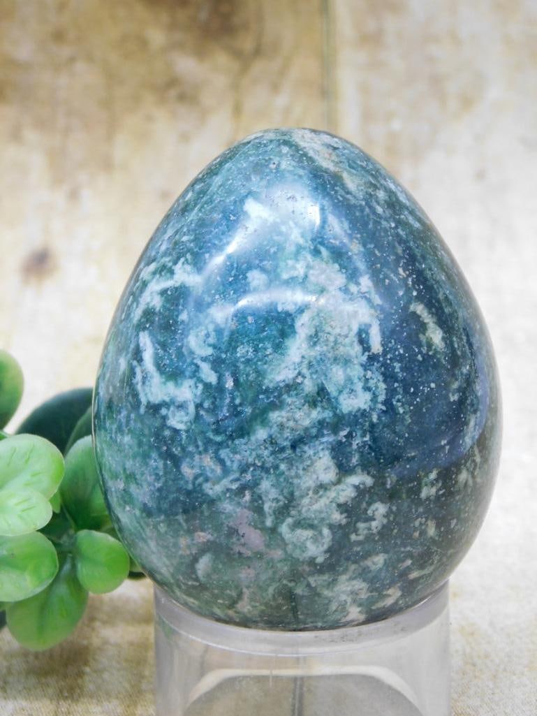 OCEAN JASPER EGG ROCK STONE LAPIDARY SPECIMEN (1 of 2)