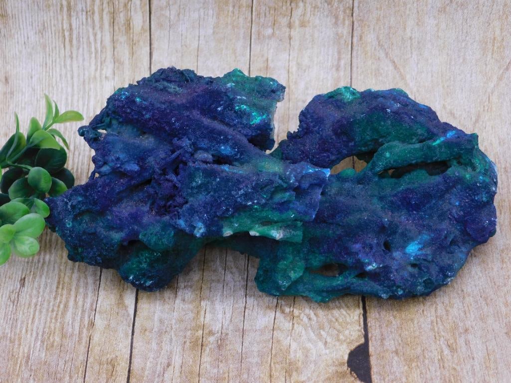 MALACHITE AZURITE STALACTITE ROCK STONE LAPIDARY SPECIMEN: MALACHITE AZURITE STALACTITE ROCK STONE LAPIDARY SPECIMEN