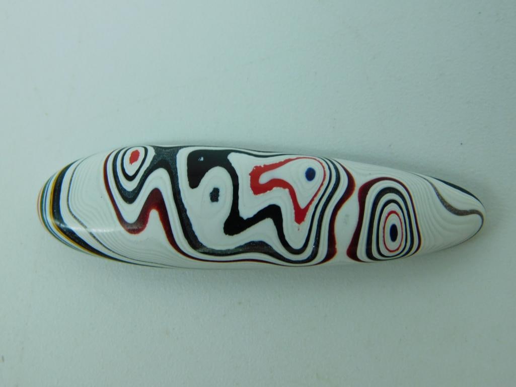 FORDITE MOTOR CITY AGATE ROCK STONE LAPIDARY SPECIMEN: FORDITE MOTOR CITY AGATE ROCK STONE LAPIDARY SPECIMEN