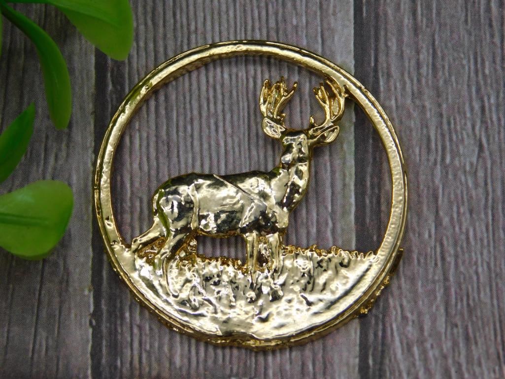 CUT COIN COLLECTIBLE VINTAGE ANTIQUE (1 of 2)