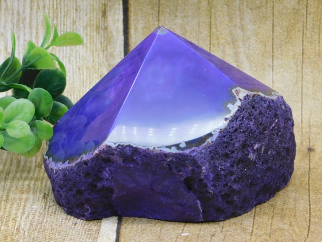 AGATE POINT ROCK STONE LAPIDARY SPECIMEN (1 of 2)