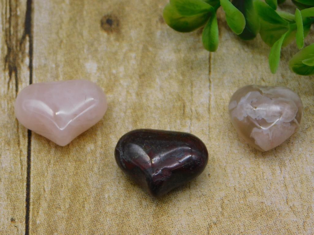 STONE HEARTS ROCK STONE LAPIDARY SPECIMEN (1 of 2)