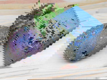 RAINBOW TITANIUM SPHERE AND CUBE ROCK STONE LAPIDARY SPECIMEN