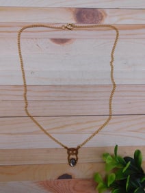 ABALONE BUTTERFLY NECKLACE ROCK STONE LAPIDARY SPECIMEN