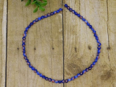 AFRICAN TRADE BEADS ROCK STONE LAPIDARY SPECIMEN