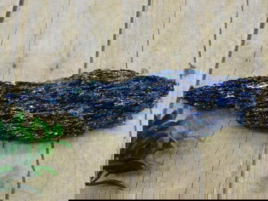 CARBORUNDUM ROCK STONE LAPIDARY SPECIMEN