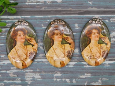 COCA-COLA POCKET MIRRORS VINTAGE ADVERTISING