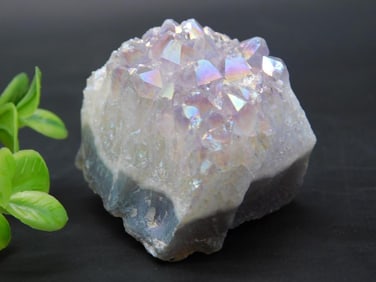 ANGEL AURA AMETHYST ROCK STONE LAPIDARY SPECIMEN