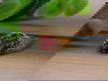 STONE RING ROCK STONE LAPIDARY SPECIMEN