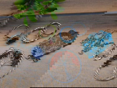 MIXED JEWELRY LOT ROCK STONE LAPIDARY SPECIMEN