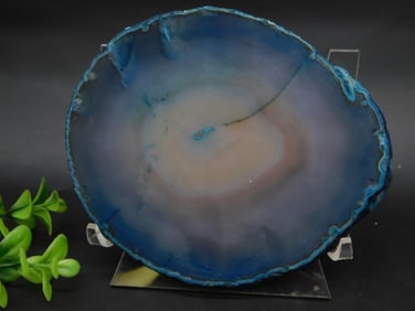 AGATE SLICE ROCK STONE LAPIDARY SPECIMEN