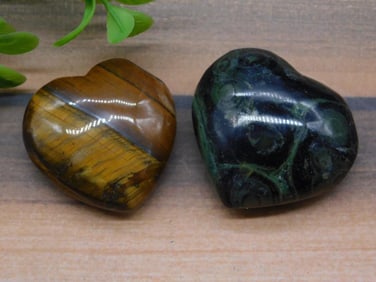 STONE HEARTS ROCK STONE LAPIDARY SPECIMEN