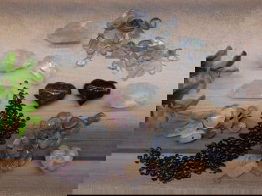 MIXED LOT ROCK STONE LAPIDARY SPECIMEN