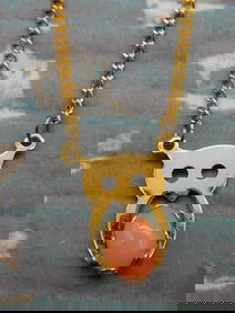 ABALONE BUTTERFLY NECKLACE ROCK STONE LAPIDARY SPECIMEN