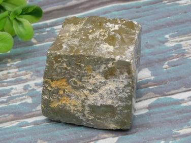 NATURAL FORMATION SPANISH PYRITE CUBE ROCK STONE LAPIDARY SPECIMEN