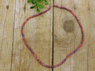 AFRICAN TRADE BEADS ROCK STONE LAPIDARY SPECIMEN