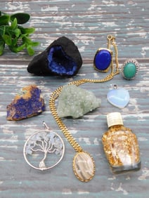 MIXED LOT ROCK STONE LAPIDARY SPECIMEN