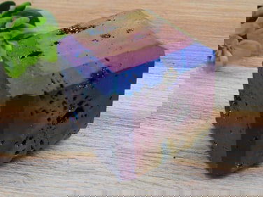 RAINBOW TITANIUM CUBE ROCK STONE LAPIDARY SPECIMEN