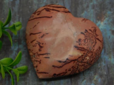 MOOKAITE HEART ROCK STONE LAPIDARY SPECIMEN