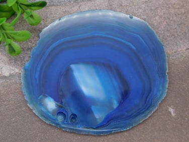 AGATE SLICE ROCK STONE LAPIDARY SPECIMEN