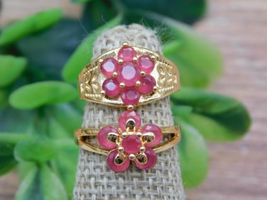 STONE RINGS ROCK STONE LAPIDARY SPECIMEN