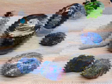 MIXED LOT ROCK STONE LAPIDARY SPECIMEN