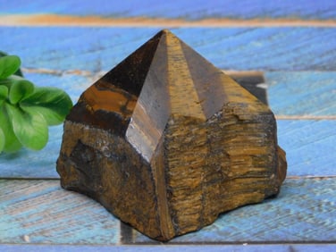 TIGER EYE POINT ROCK STONE LAPIDARY SPECIMEN