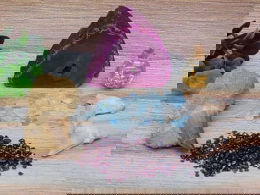 MIXED LOT ROCK STONE LAPIDARY SPECIMEN