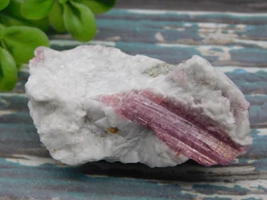 PINK TOURMALINE ROCK STONE LAPIDARY SPECIMEN