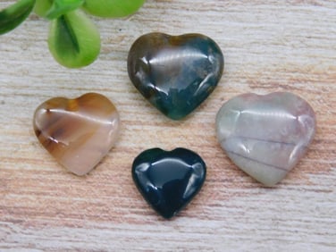 STONE HEARTS ROCK STONE LAPIDARY SPECIMEN