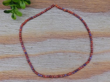 AFRICAN TRADE BEADS ROCK STONE LAPIDARY SPECIMEN