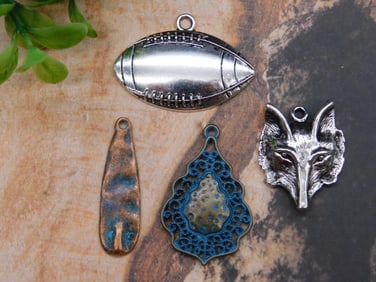 MIXED PENDANTS ROCK STONE LAPIDARY SPECIMEN