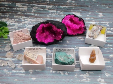 MIXED LOT ROCK STONE LAPIDARY SPECIMEN