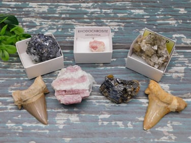 MIXED LOT ROCK STONE LAPIDARY SPECIMEN