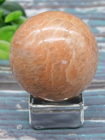ORANGE CALCITE SPHERE ROCK STONE LAPIDARY SPECIMEN