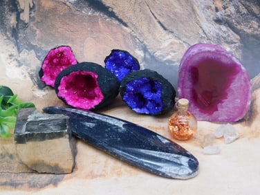 MIXED LOT ROCK STONE LAPIDARY SPECIMEN