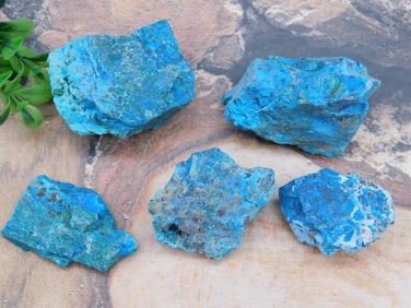 CHRYSOCOLLA ROCK STONE LAPIDARY SPECIMEN