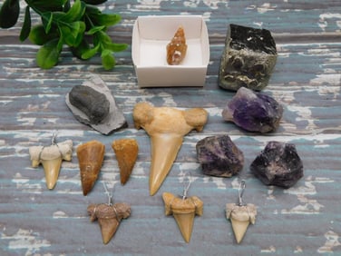 MIXED LOT ROCK STONE LAPIDARY SPECIMEN