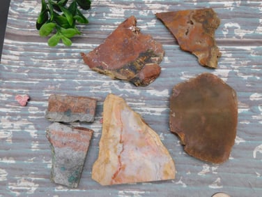 SLABS ROCK STONE LAPIDARY SPECIMEN