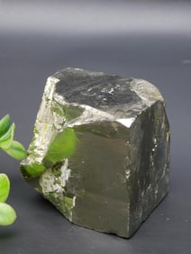 NATURAL FORMATION SPANISH PYRITE CUBE ROCK STONE LAPIDARY SPECIMEN