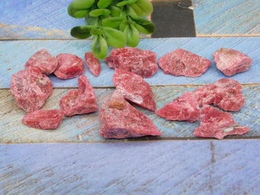 GEM RHODONITE ROCK STONE LAPIDARY SPECIMEN