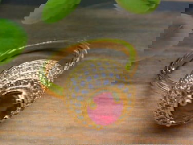 STONE RING ROCK STONE LAPIDARY SPECIMEN