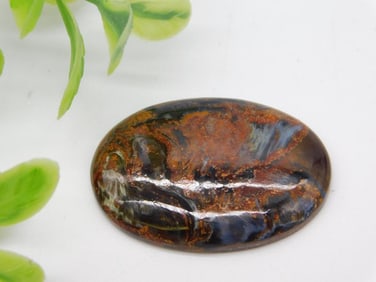 PIETERSITE CABOCHON ROCK STONE LAPIDARY SPECIMEN
