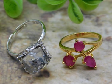 STONE RING ROCK STONE LAPIDARY SPECIMEN