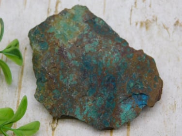 CHRYSOCOLLA ROCK STONE LAPIDARY SPECIMEN